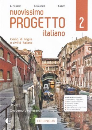 Nuovissimo Progetto italiano 2 B1-2 Quaderni+CD - 210 x 290 x 10 mm