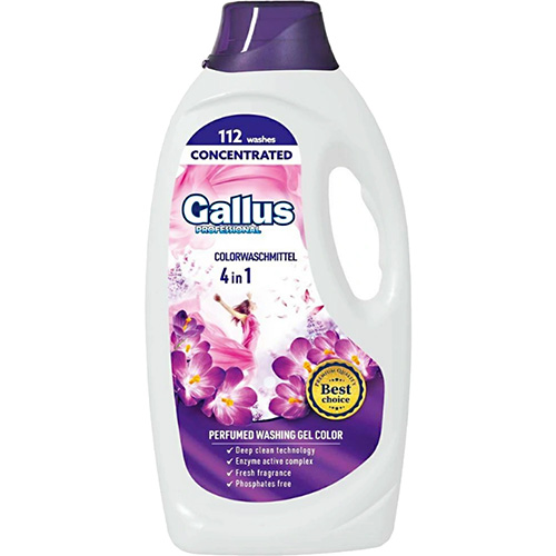 Prací gel Gallus Profi Color 4 L - 112 dávek