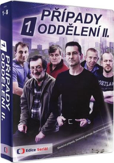 Případy 1. oddělení II. - 8 DVD - neuveden