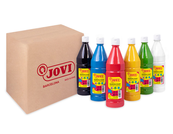 Sada temperových barev JOVI PREMIUM 6 x 1000 ml