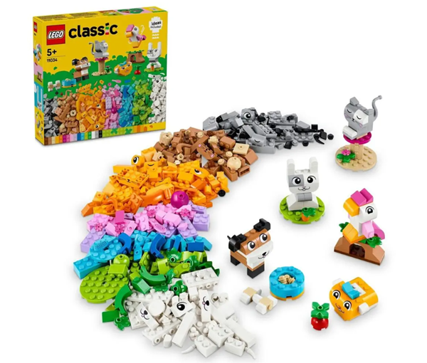 LEGO® Classic 11034 Tvořiví mazlíčci