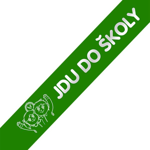 Šerpa - Jdu do školy - zelená