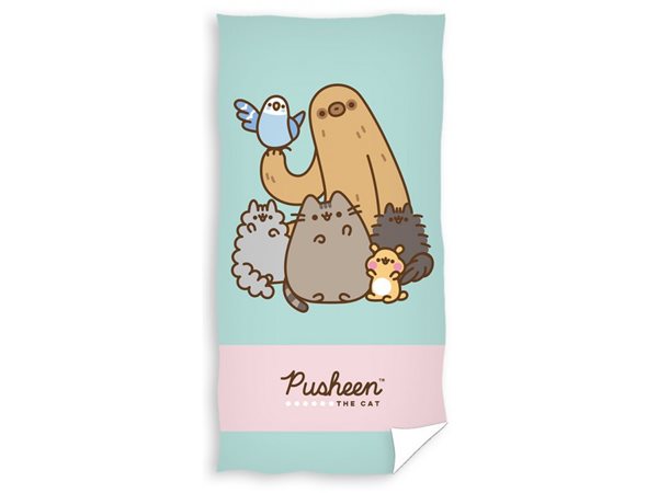 Dětská osuška KOČIČKA PUSHEEN GUND STROMY PIP BO A CHEEK