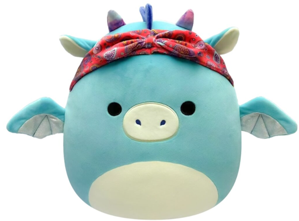 Squishmallows Modrý drak Tatiana - 20 cm