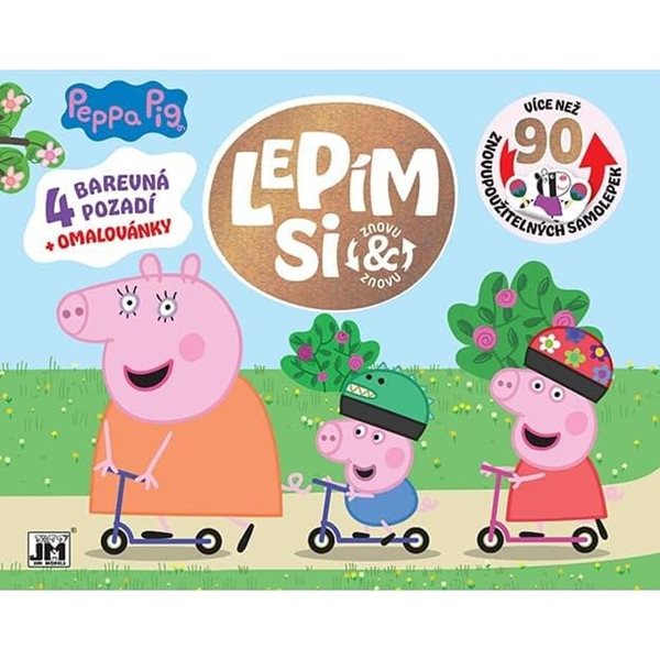 Prasátko Peppa - Lepím si znovu a znovu - neuveden