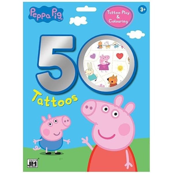 Prasátko Peppa - Tetovací set 50+ - neuveden