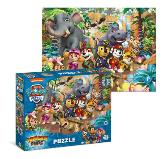 Puzzle Tlapková patrola/ Paw Patrol Džungle - 60 dílků