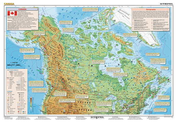 Basic Facts about Canada 160 × 120 cm