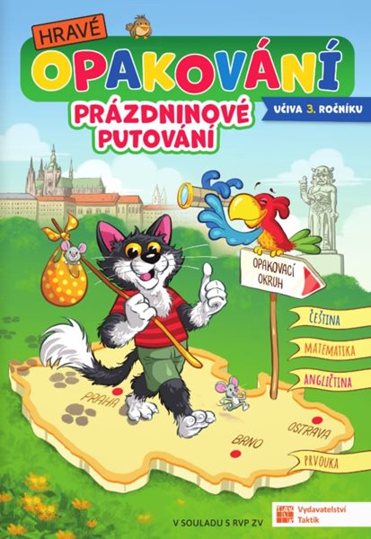 Hravé opakování učiva 3. třídy - Prázdninové putování - A4