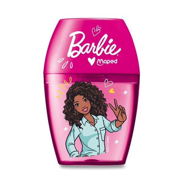 Ořezávátko MAPED Shaker Barbie s odpadní nádobkou