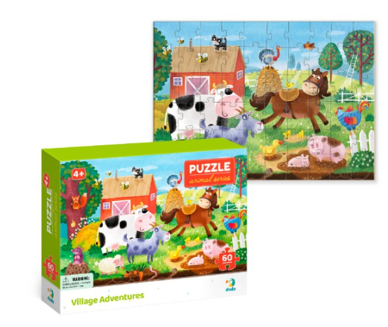 Puzzle Farma - 60 dílků