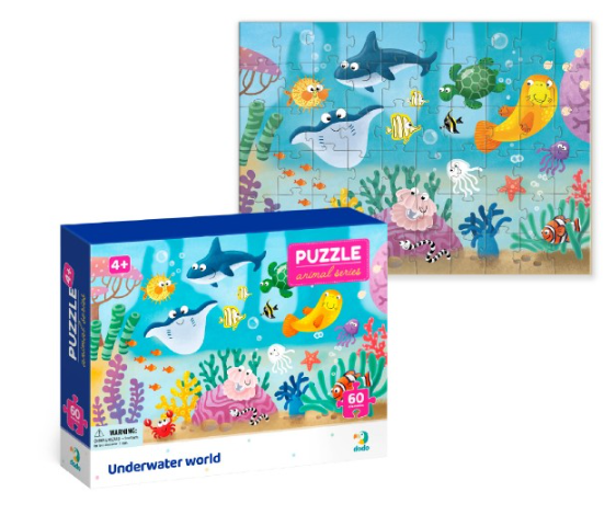 Puzzle V moři - 60 dílků