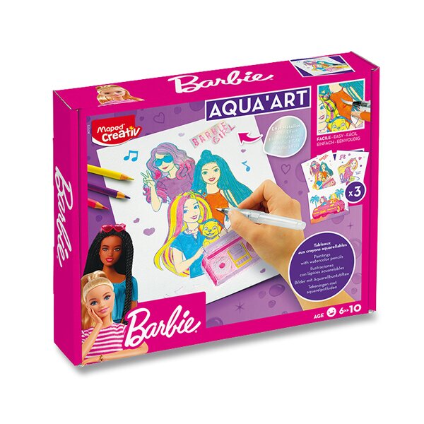 Sada MAPED Creativ Barbie Aqua´Art