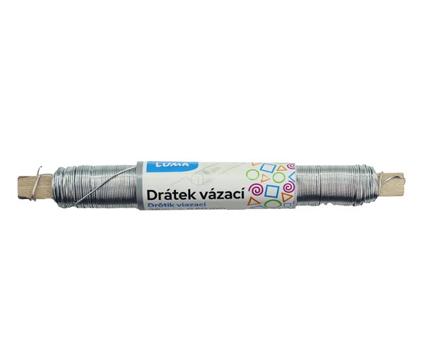 Drátek vázací stříbrný