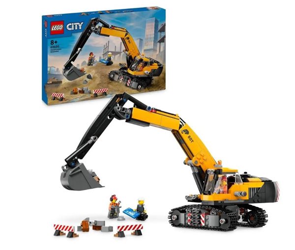 LEGO® City 60420 Žlutý bagr