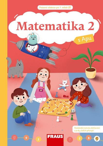 Matematika s Apu 1/2 - hybridní pracovní učebnice - Mgr. Magda Cahová - 210 x 297