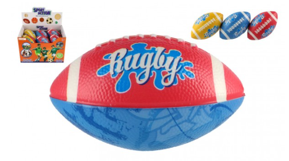 Míček rugby ovál 14 cm