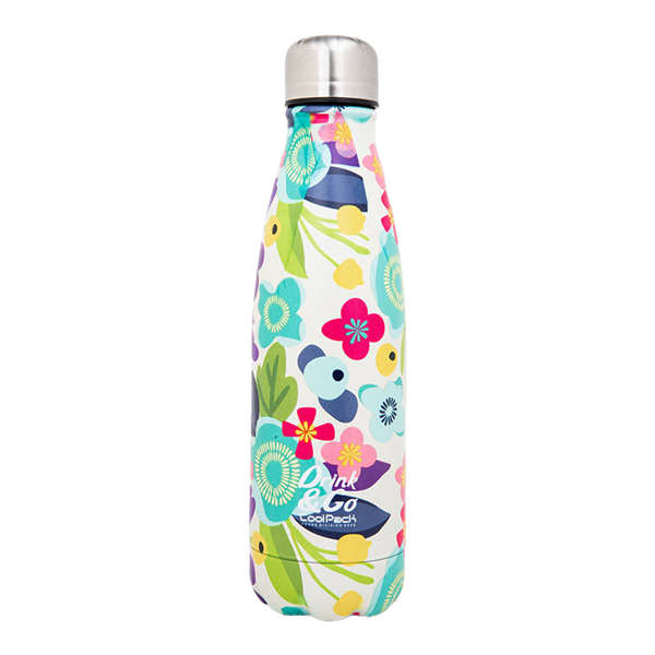 Termoláhev CoolPack 500 ml nerez - Flower me