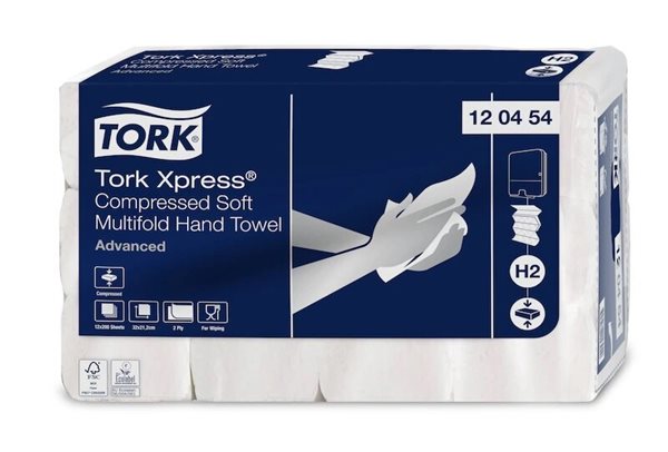 Tork Xpress® 120454 - skládané papírové ručníky Advanced ( 12 bal x 200 ks )