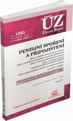 ÚZ 1595 / Penzijní spoření a připojištění