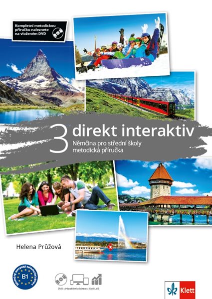 Direkt interaktiv 3 (B1) – metodická příručka na DVD + učitelská licence (neomezená) - Helena Průžová