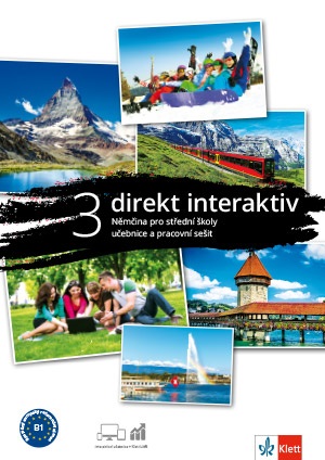 Direkt interaktiv 3 (B1) – učebnice s prac. sešitem + MP3/Videa ke stažení + žák. licence (18 měs)