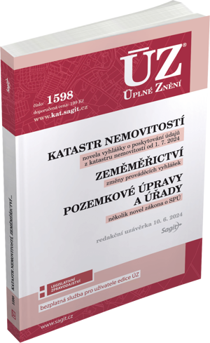 ÚZ 1598 / Katastr nemovitostí