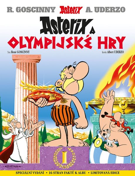 Asterix a Olympijské hry - René Goscinny - 22x28 cm