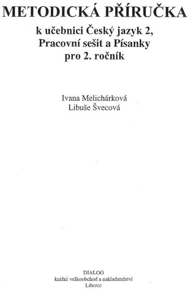 Český jazyk 2 - metodická příručka - A4