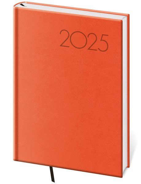 Diář 2025 denní A5 Print Pop - oranžová - 14