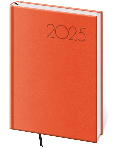 Diář 2025 týdenní A5 Print Pop - oranžová - 14