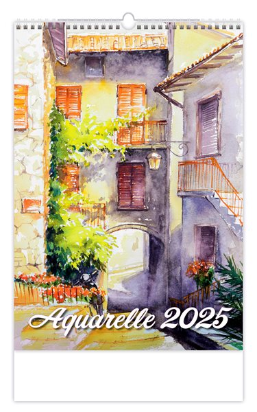 Kalendář nástěnný 2025 - Aquarelle - 31