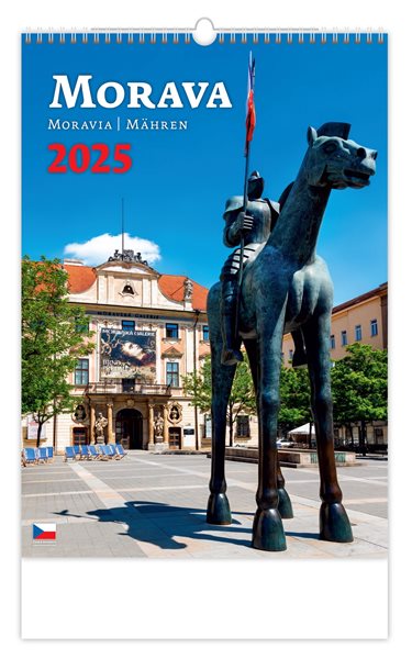 Kalendář nástěnný 2025 - Morava - 31