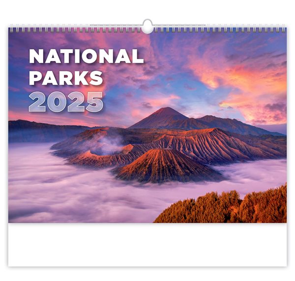 Kalendář nástěnný 2025 - National Parks - 45x31