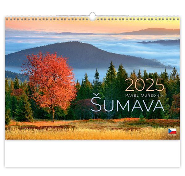 Kalendář nástěnný 2025 - Šumava - 45x31