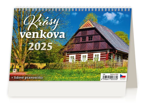 Kalendář stolní 2025 - Krásy venkova - 22