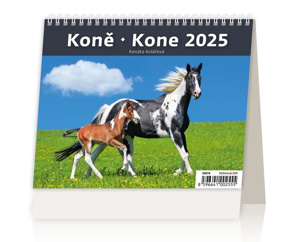 Kalendář stolní 2025 - MiniMax Koně/Kone - 17