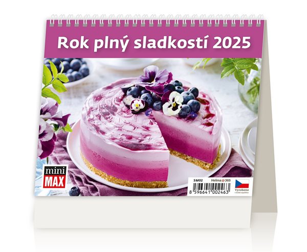 Kalendář stolní 2025 - MiniMax Rok plný sladkostí - 17