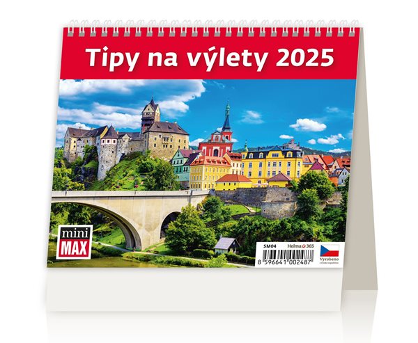 Kalendář stolní 2025 - MiniMax Tipy na výlety - 17