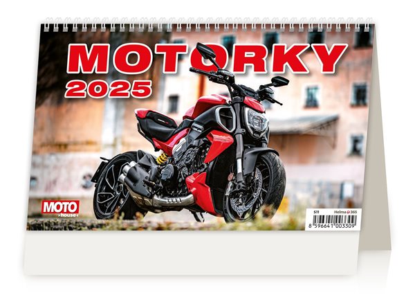 Kalendář stolní 2025 - Motorky ČR/SR - 22