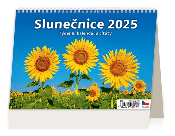 Kalendář stolní 2025 - Slunečnice - 21