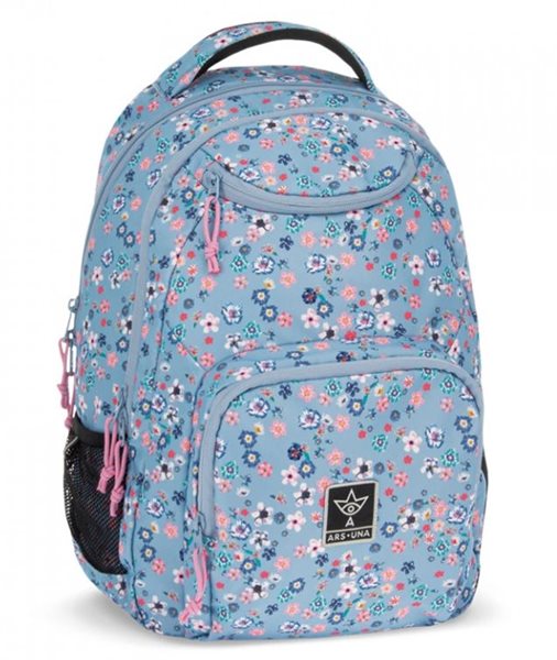 Studentský batoh Ars Una - Pearl Blossom Blue AU6