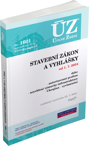 ÚZ 1601 / Nový stavební zákon a vyhlášky 2024