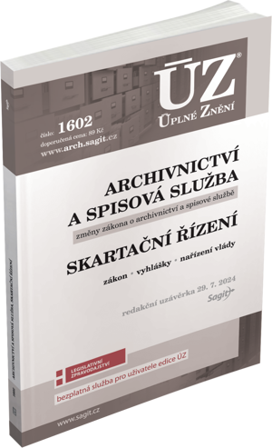 ÚZ 1602 / Archivnictví a spisová služba