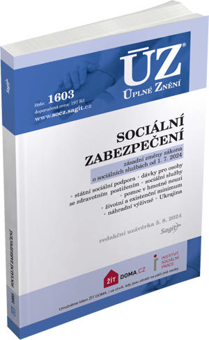 ÚZ 1603 - Sociální zabezpečení 2024