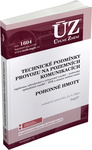 ÚZ 1604 / Technické podmínky provozu na pozemních komunikacích