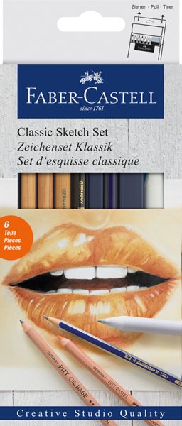 Sada Faber-Castell Goldfaber Classic Sketch