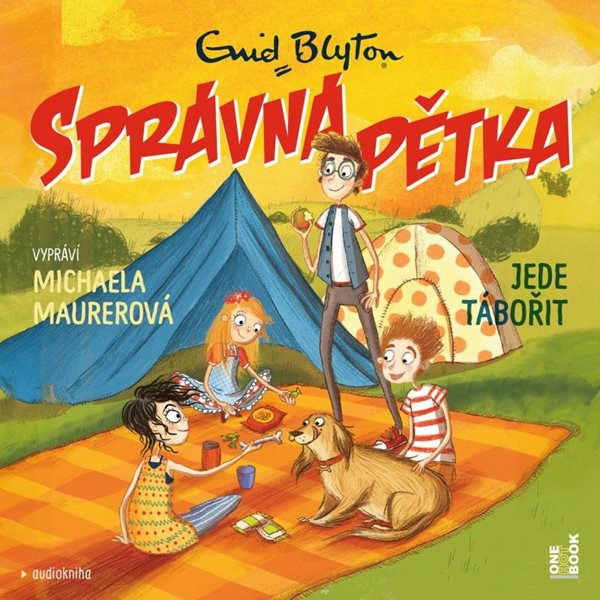 Správná pětka jede tábořit - CDmp3 (Čte Michaela Maurerová) - Blytonová Enid