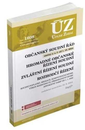 ÚZ 1608 / Občanský soudní řád