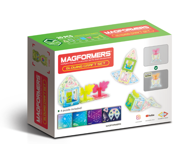 Magformers Glowing set